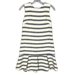 Sail to Sable STS Tucket in Tweed Womens Stripe Mini Dress Blue White size 0